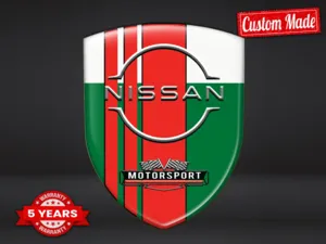 Nissan Pegatinas Cúpula Resina Estilo Lujo Premium SUV